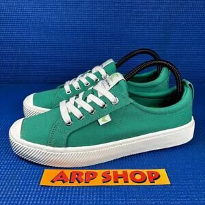 🔴 CARIUMA OCA LOW TOP Women`s Size 9 Green White Comfort Shoes 100103E01W